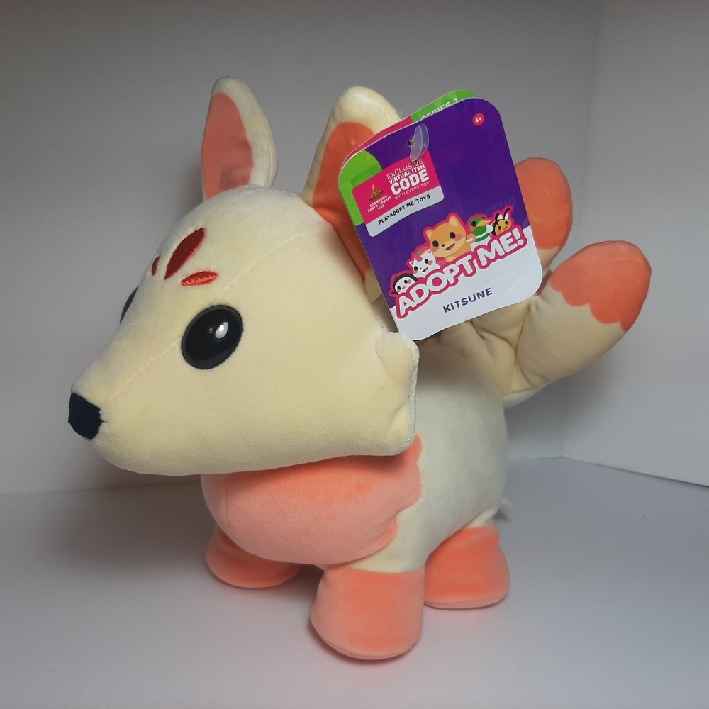 2023 Roblox Adopt Me Pets Kitsune Plush Toy Stuffed Animal NEW 7"